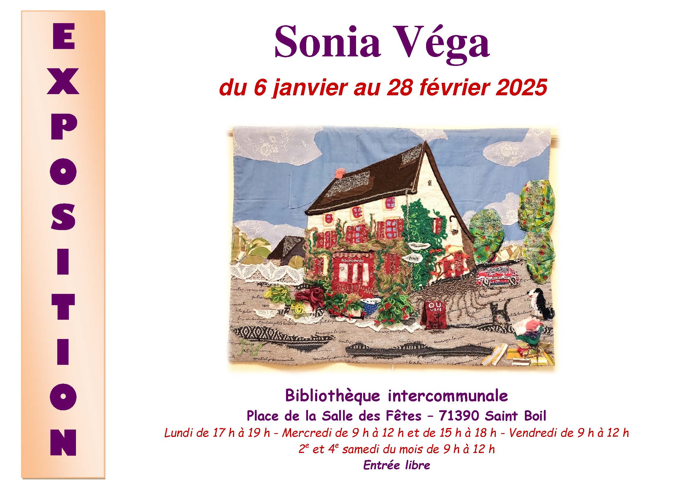 Exposition Sonia Véga