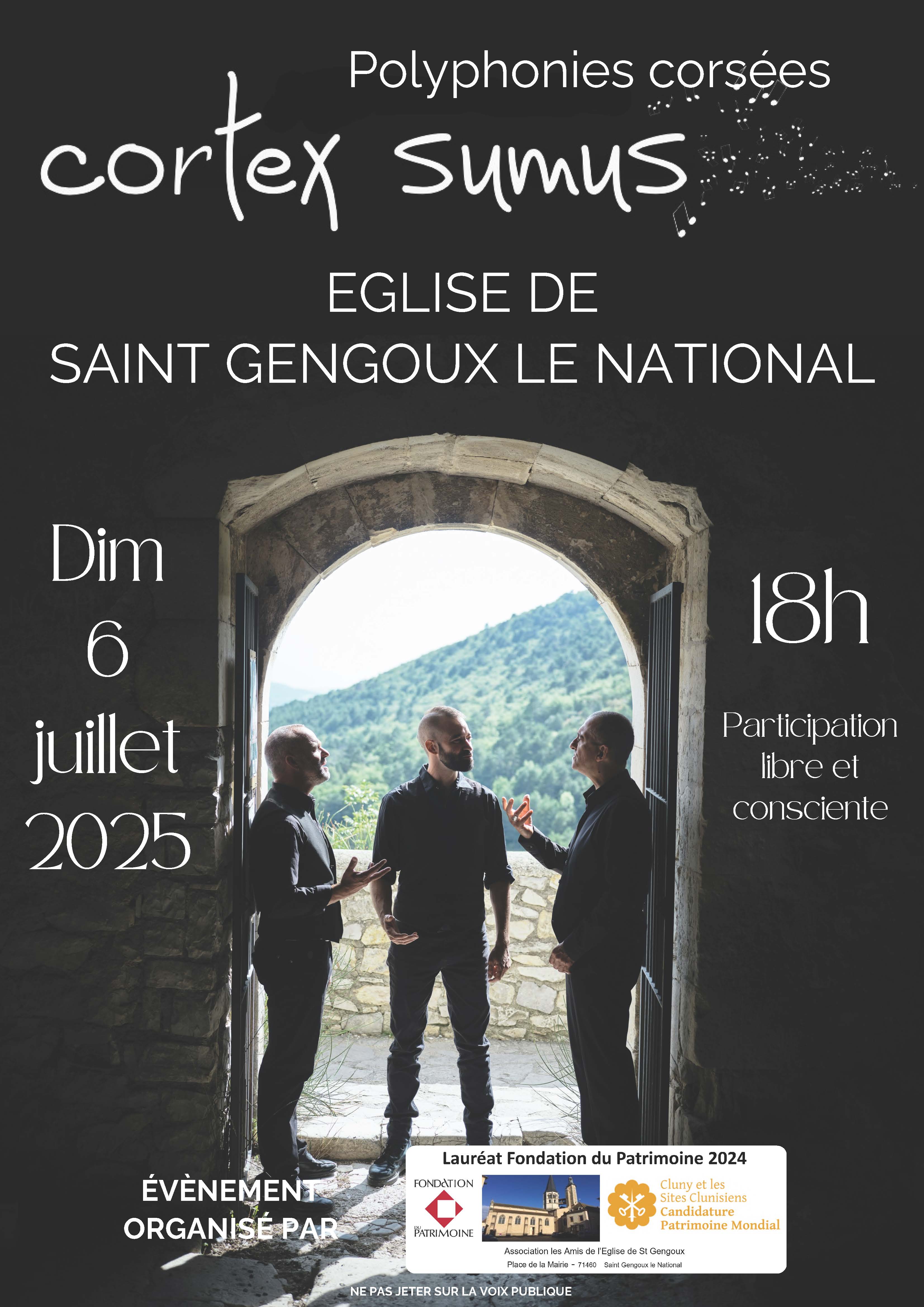 Concert unique de chants polyphoniques corses