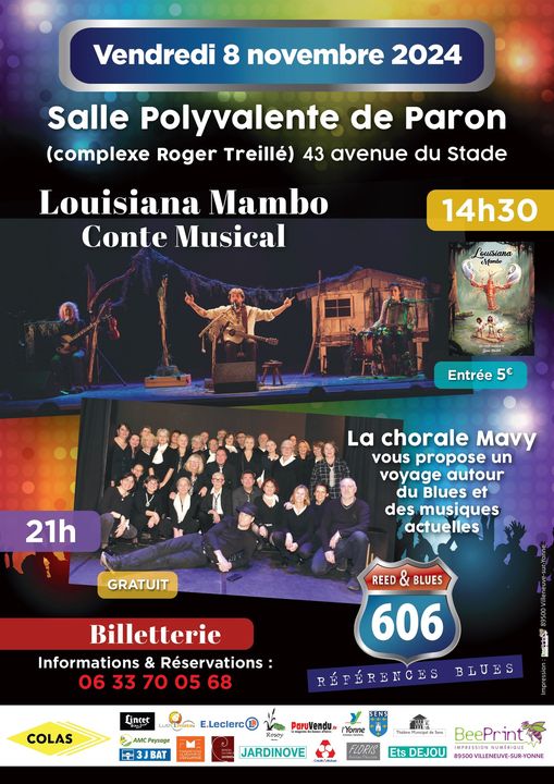 Louisiana Mambo & Chorale Mavy chante le Blues