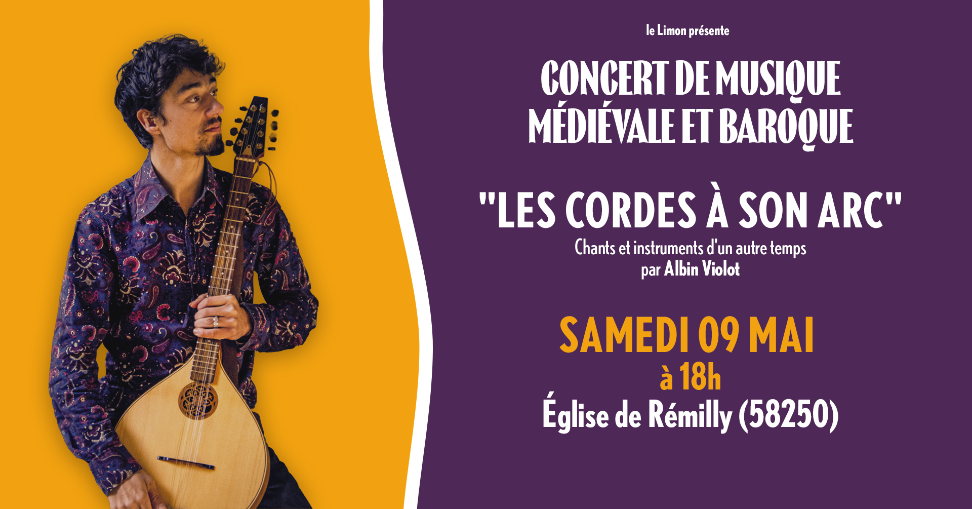 Concert de musique baroque et médiévale