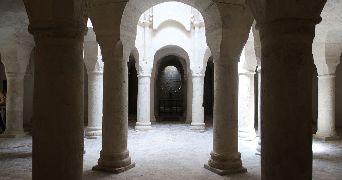 La rotonde de l'ancienne abbaye Saint-Bénigne