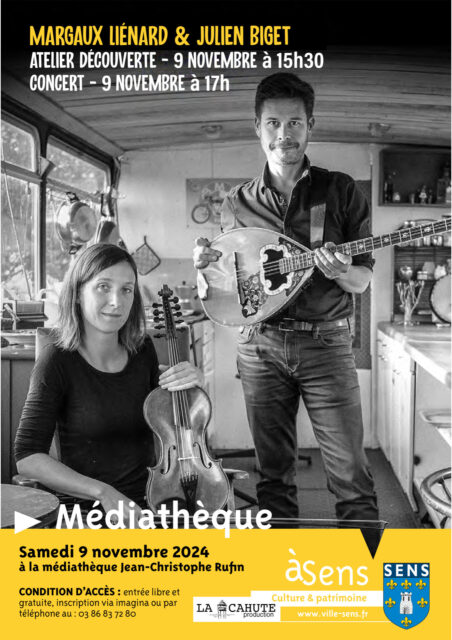 Concert médiathèque Sens