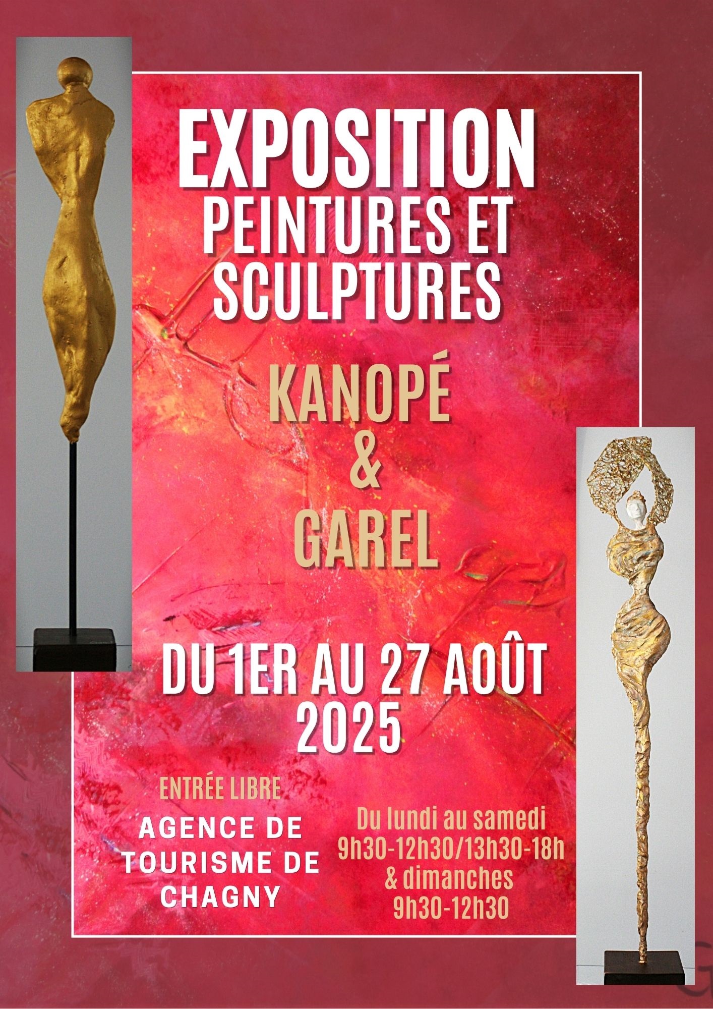 expo Gilles Lagrange Août Chagny - 1