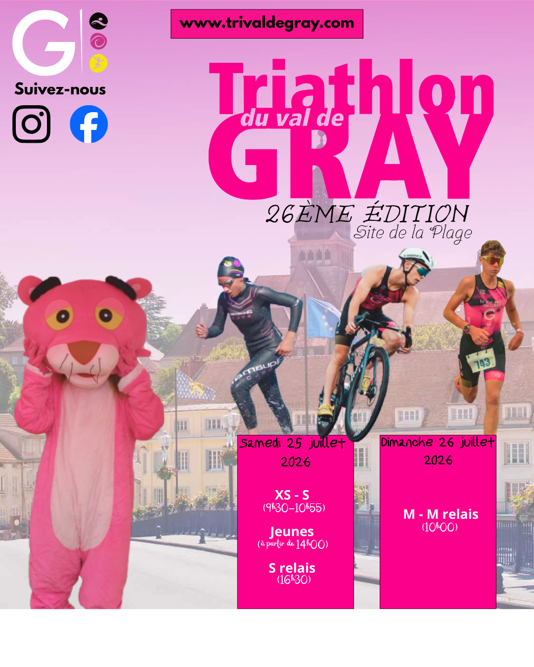 26ème Triathlon de Gray