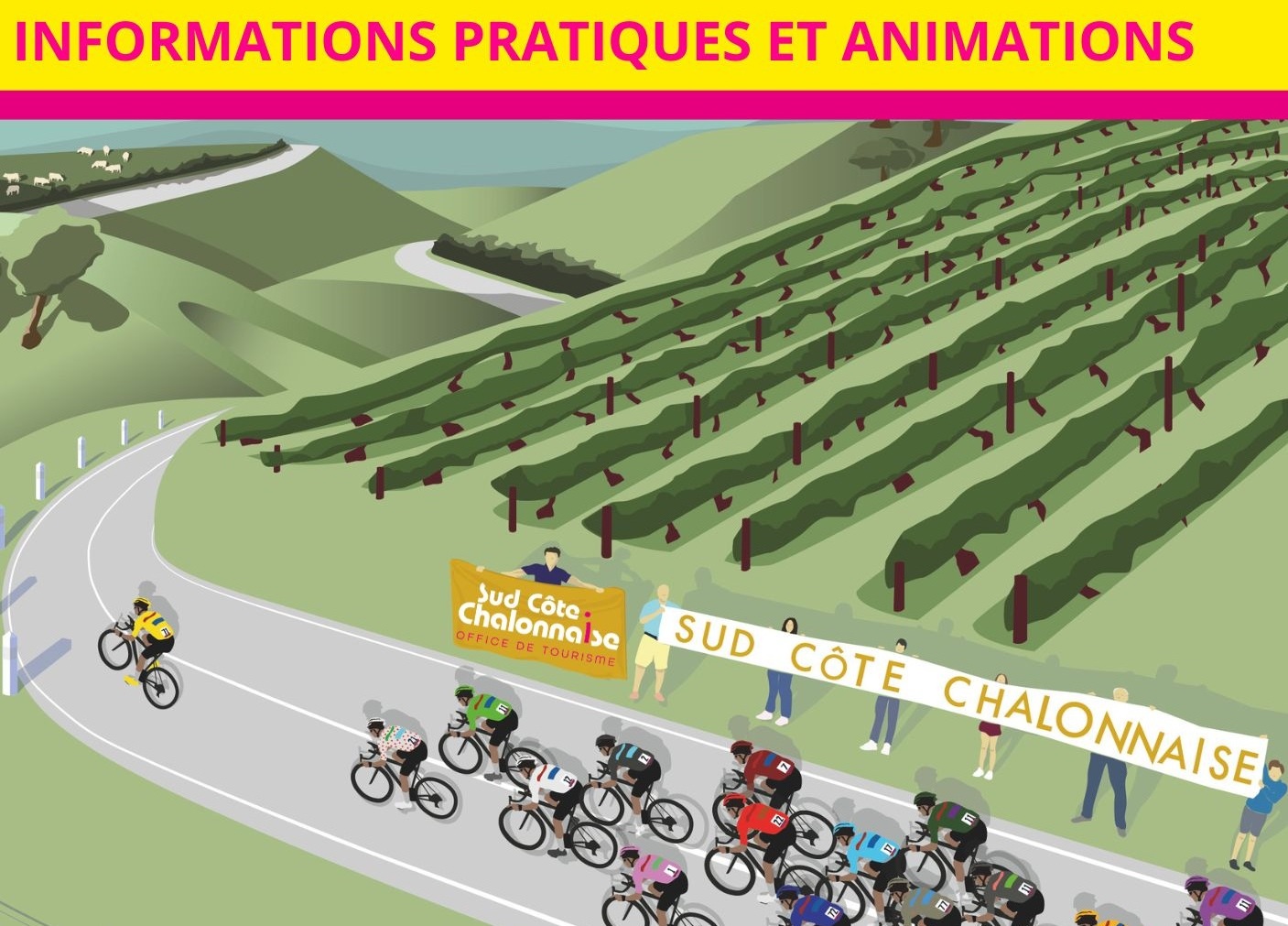 Le Tour de France passe en Sud Côte Chalonnaise