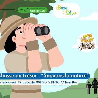Chasse au trésor: "sauvons la nature"