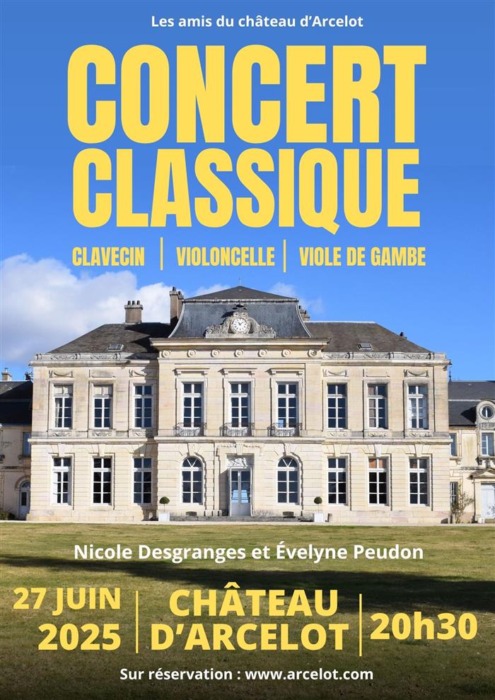 Concert Clavecin au château d&rsquo;Arcelot