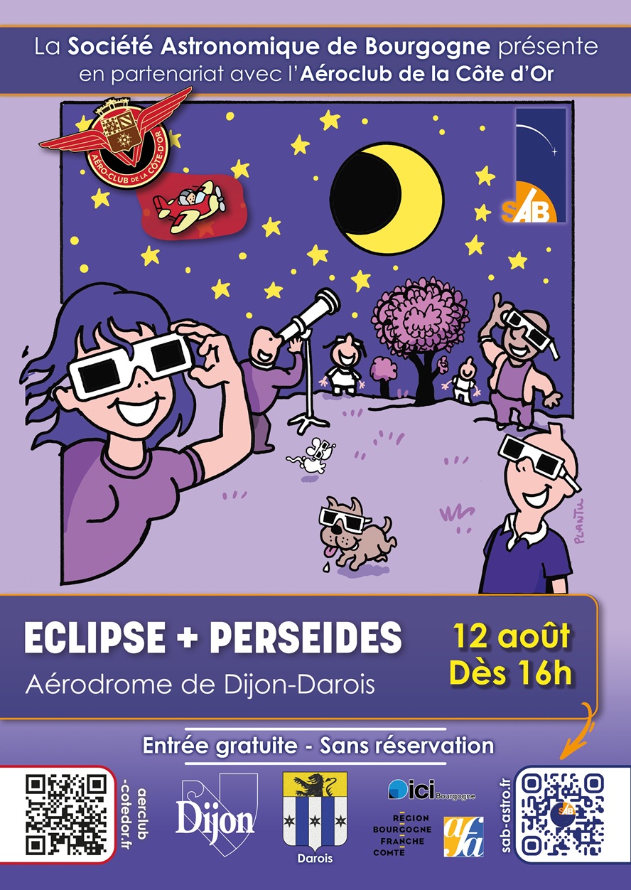 Eclipse & Perséides 2026 – SAB