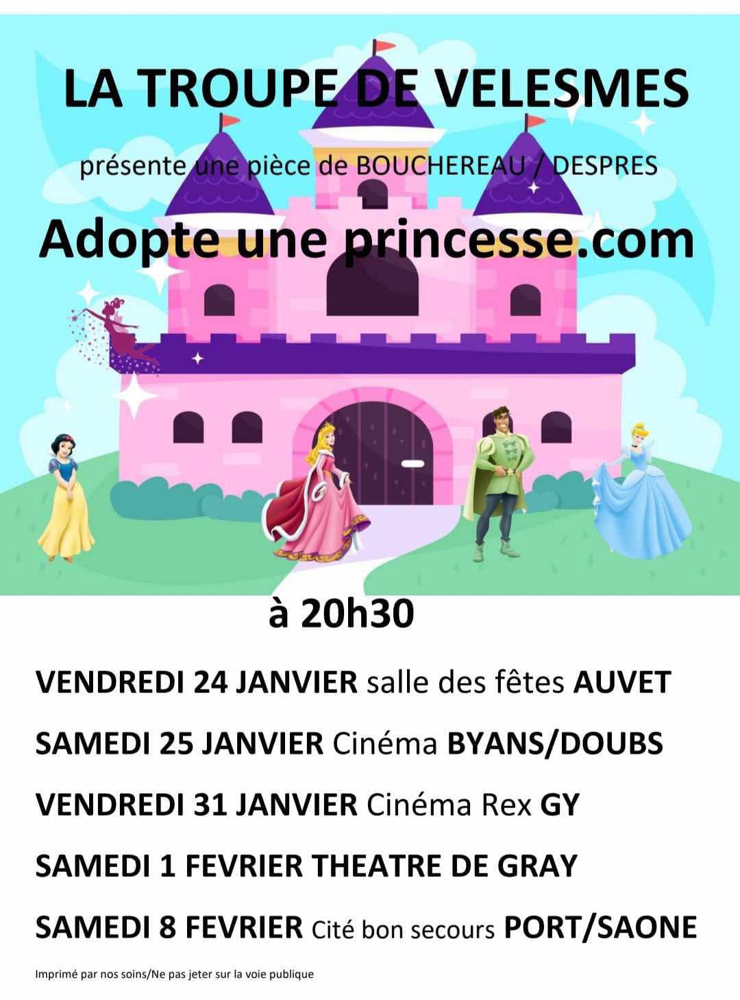 Adopte une princesse.com