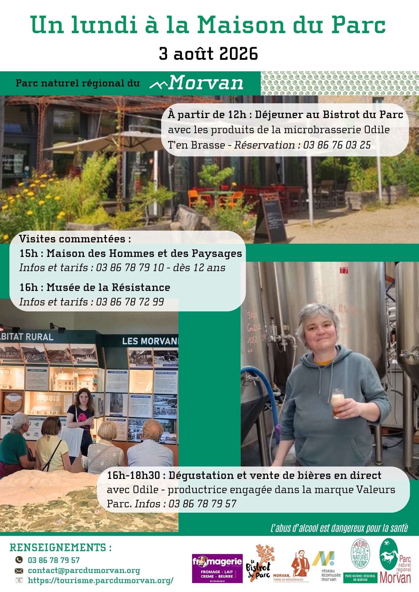Visites guidées et découverte de produits locaux !