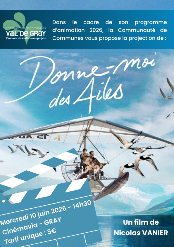 Projection "Donne-moi des ailes " de Nicolas Vanier