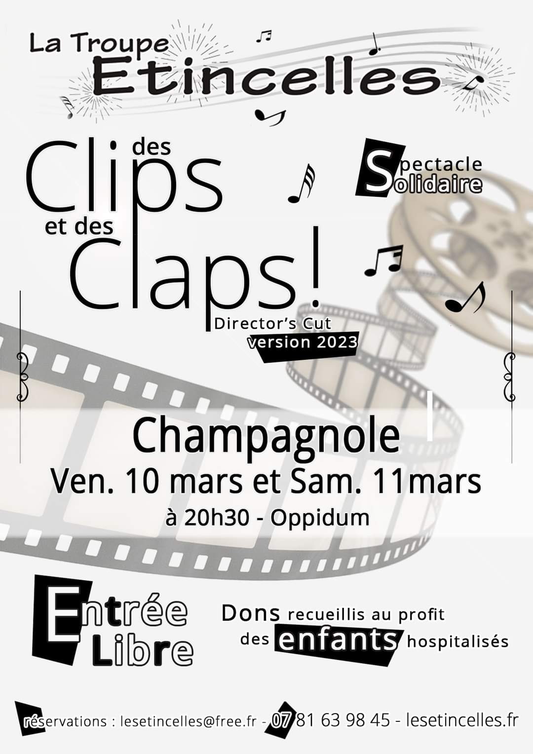 Affiche Troupe Étincelles