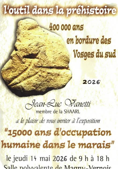 15000 ans d’occupation humaine dans le marais