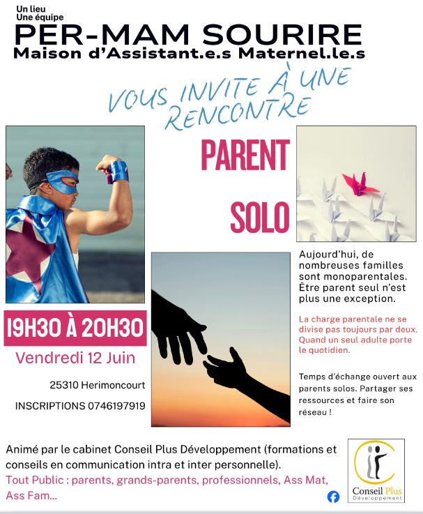 Rencontre "Parent solo"