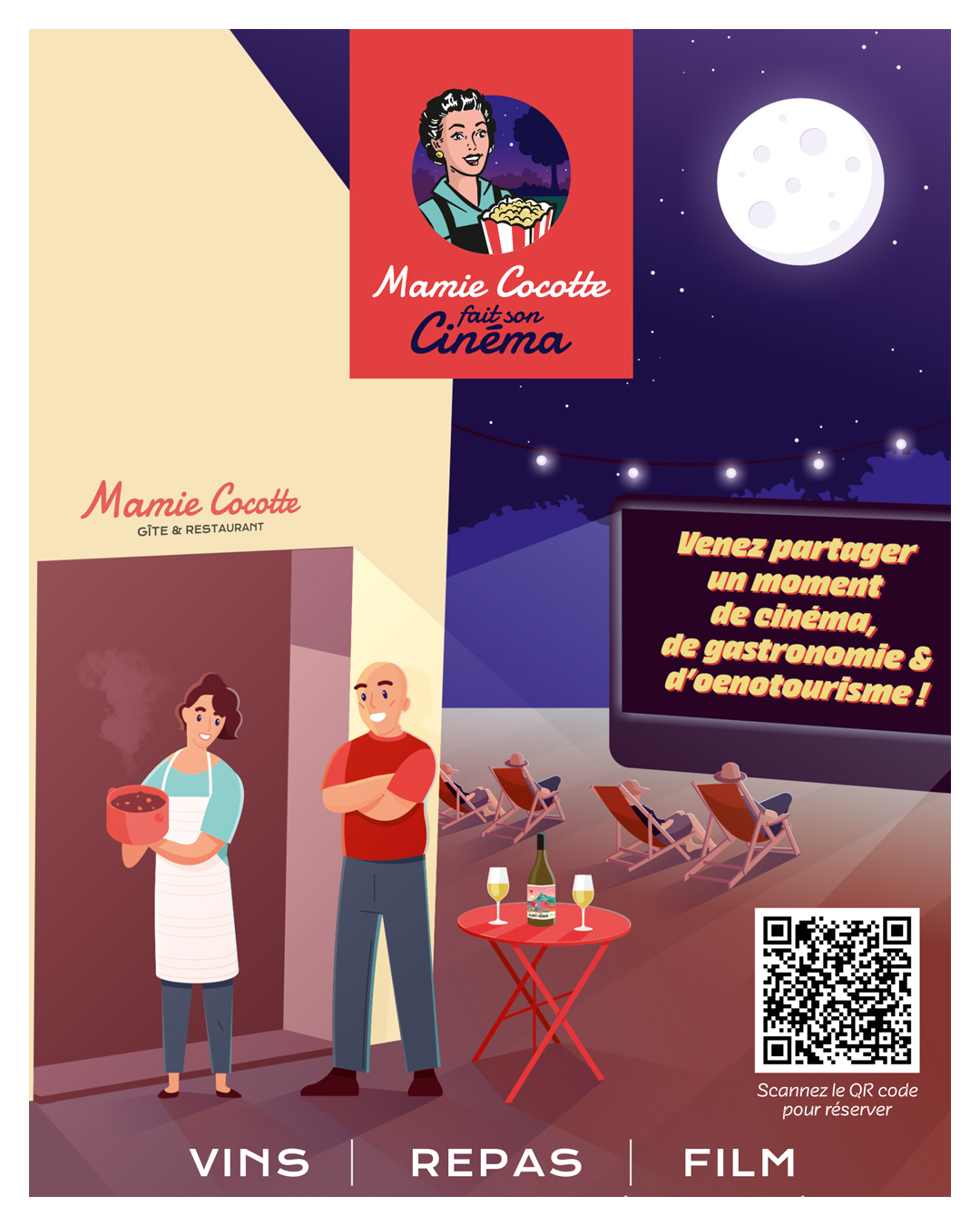 Mamie Cocotte fait son Cinéma