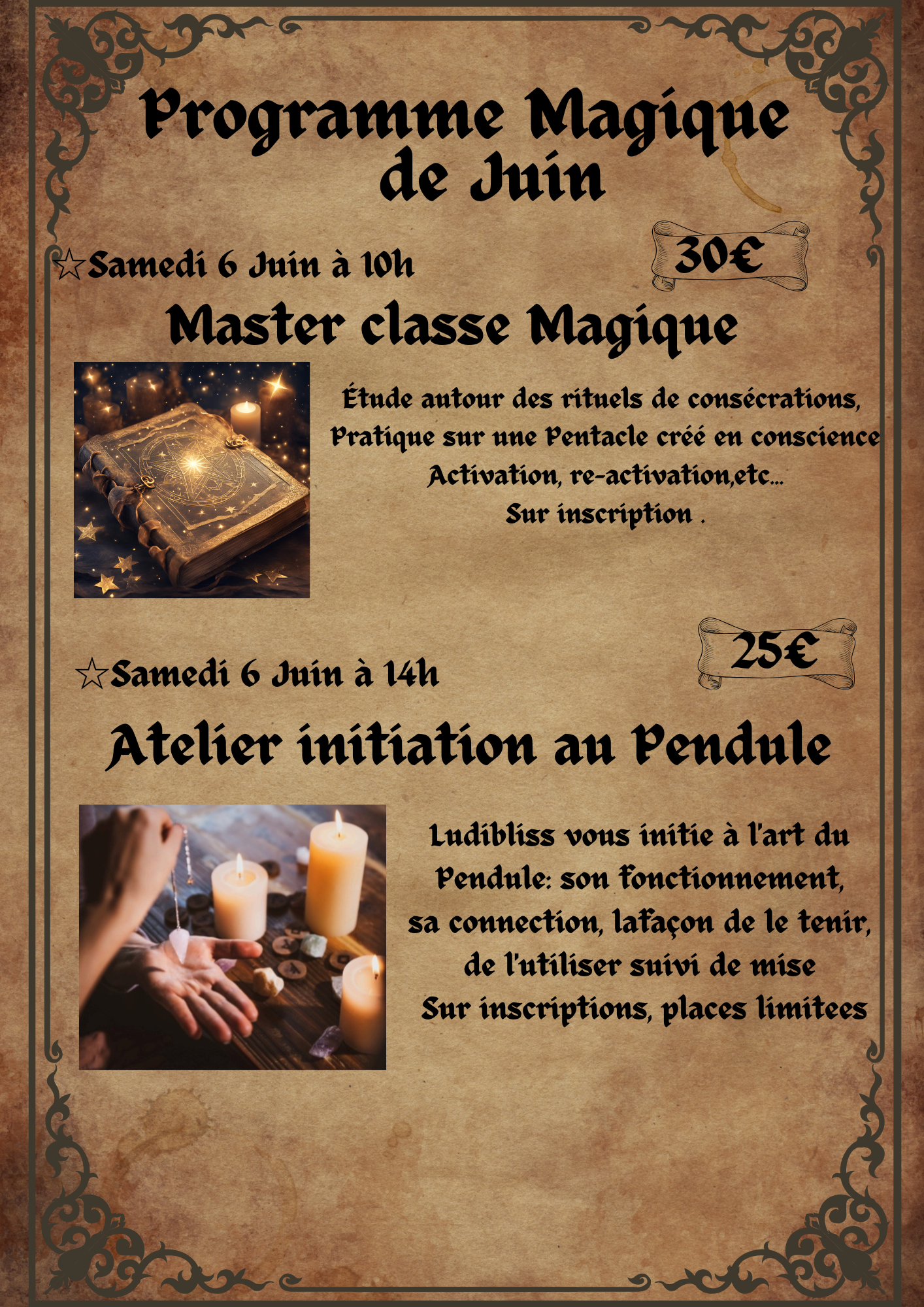 Master classe magique