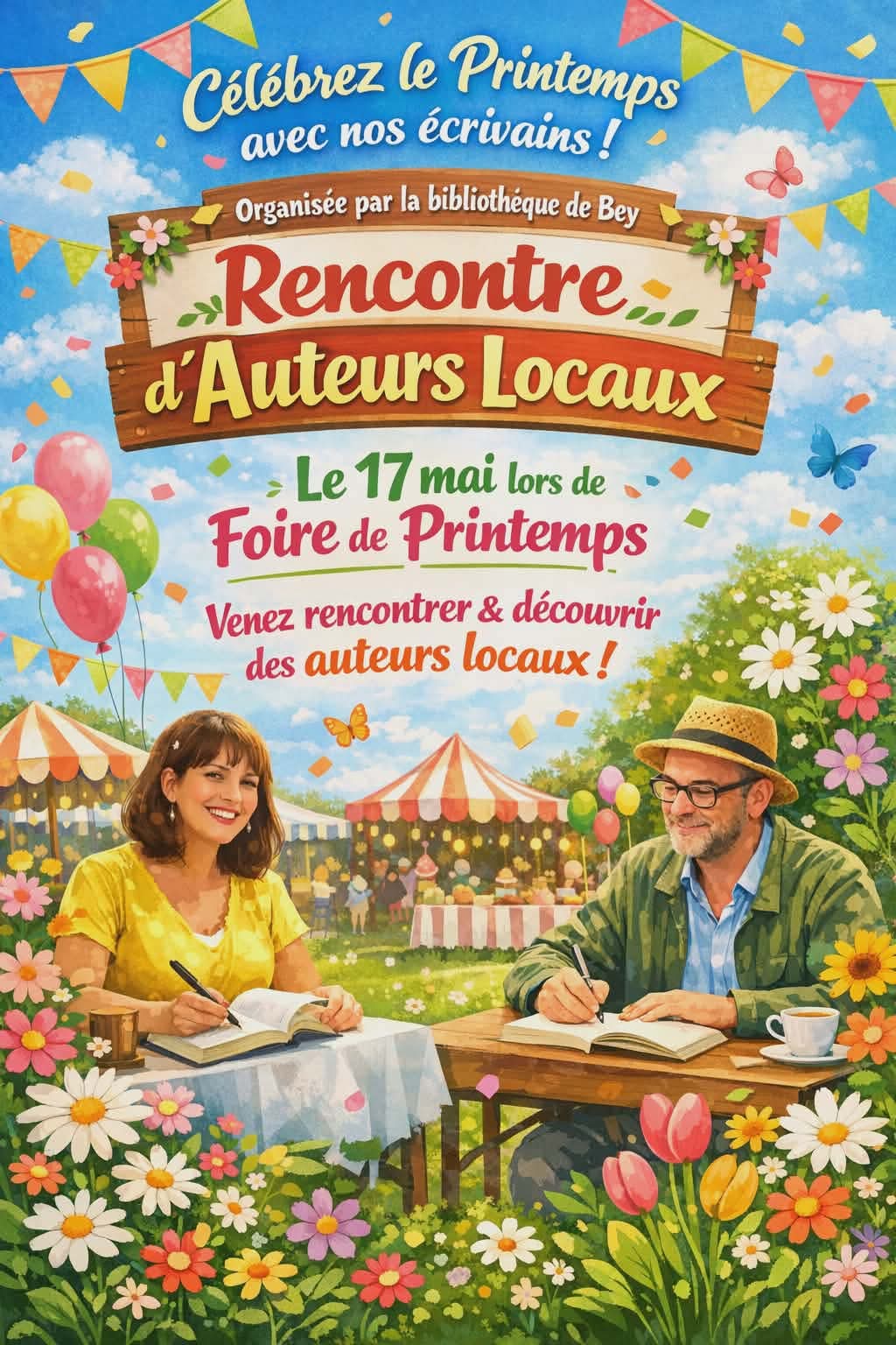 Rencontre d'auteurs locaux