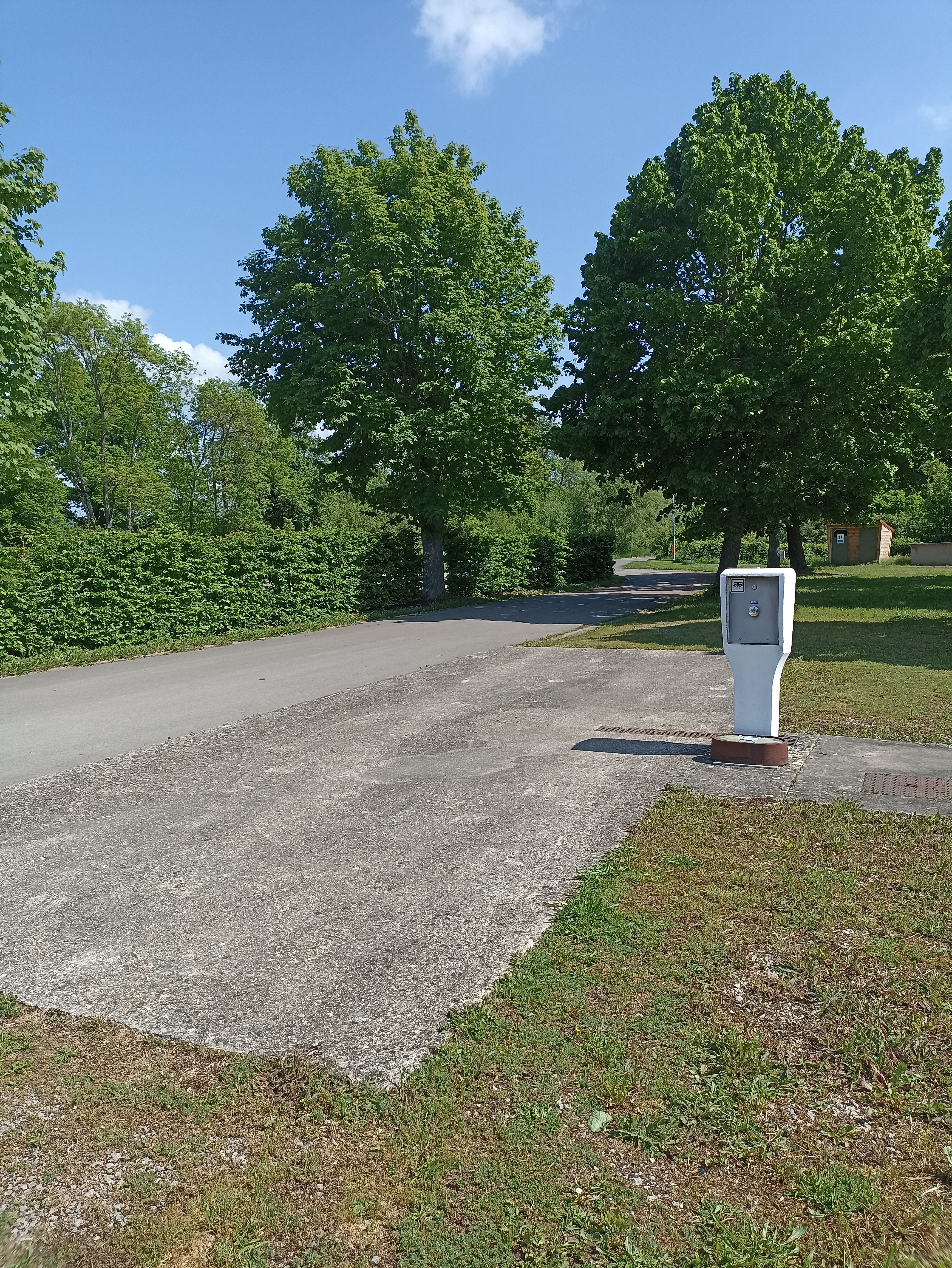 Aire de service pour camping-car au Camping du Pont Vert