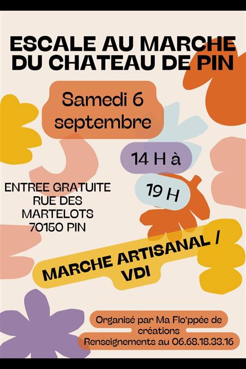 Escale au marché du château de Pin