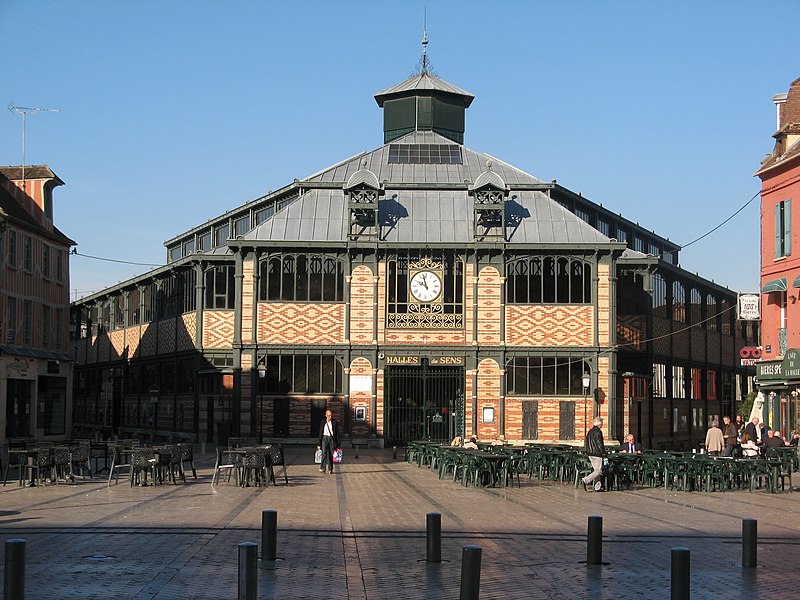 Marché couvert de Sens