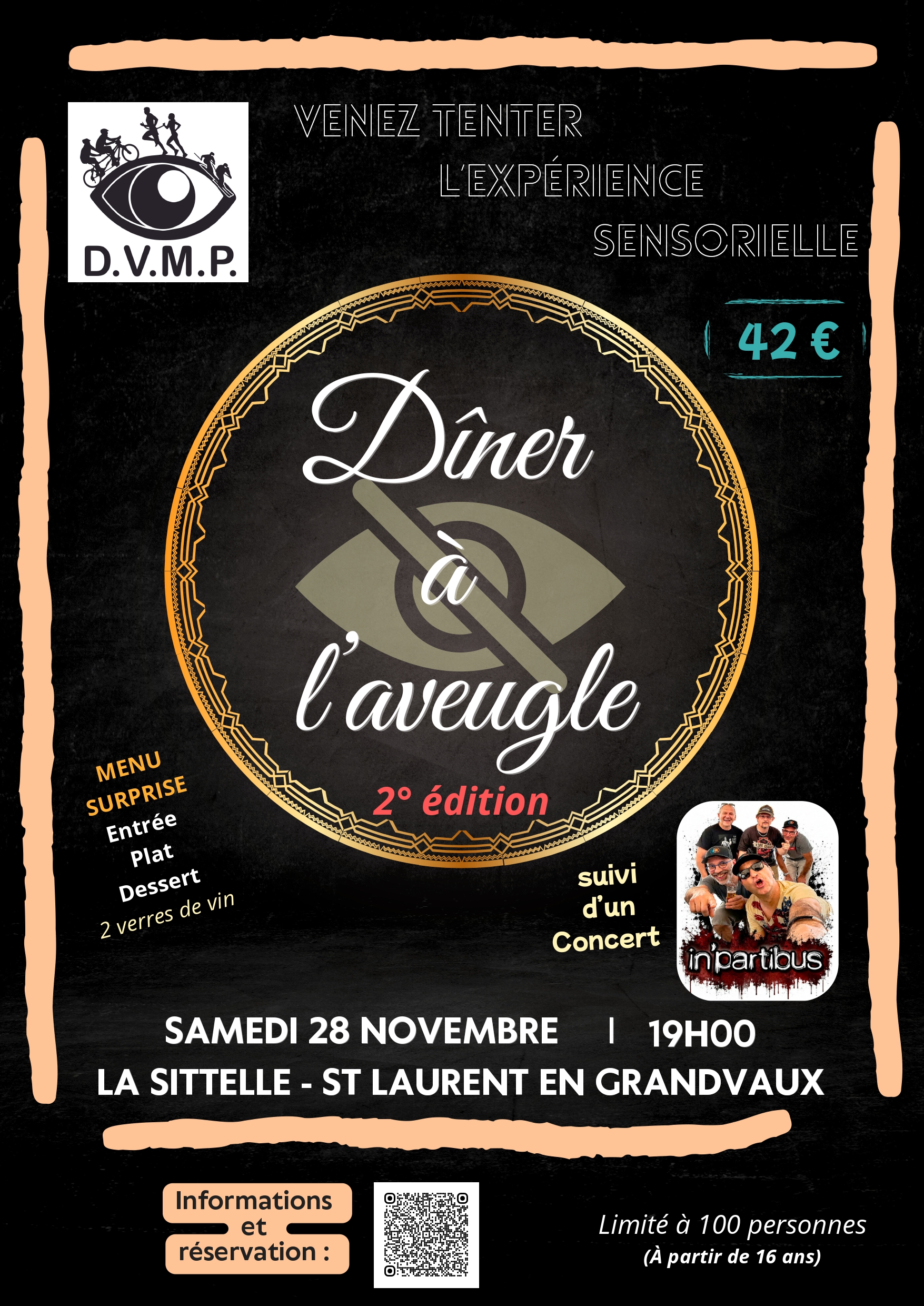 Dîner à l'aveugle - 2nde édition
