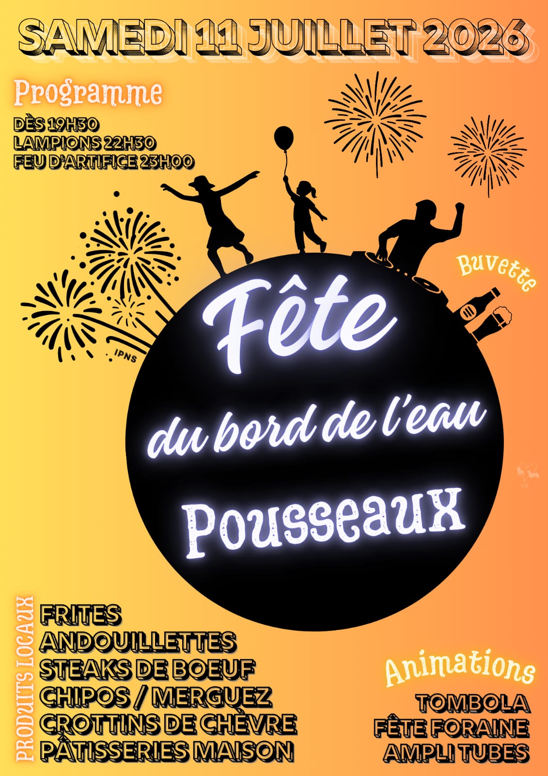 Fête du bord de l'eau — visuel événement