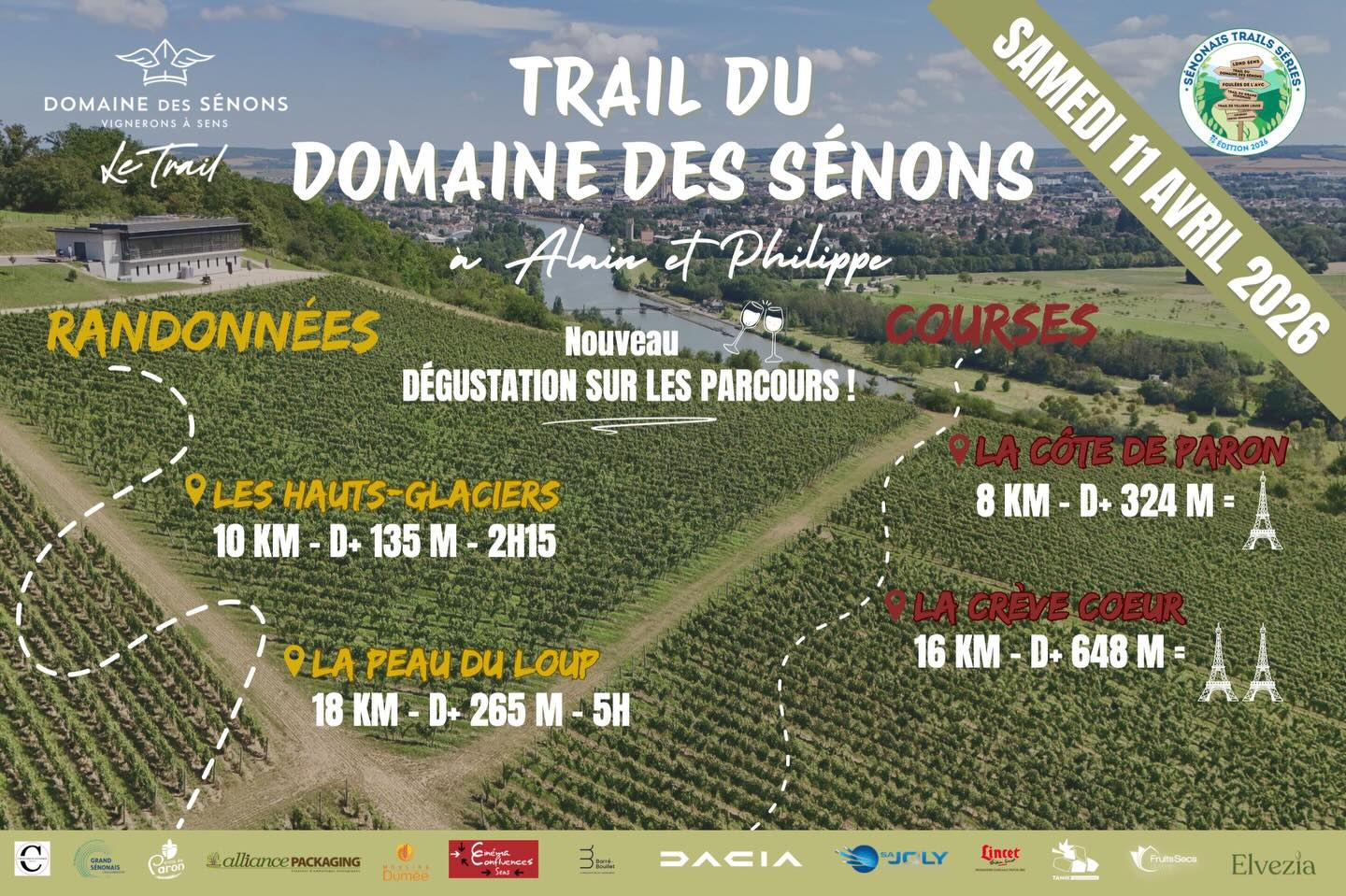 Trail du Domaine des Sénons