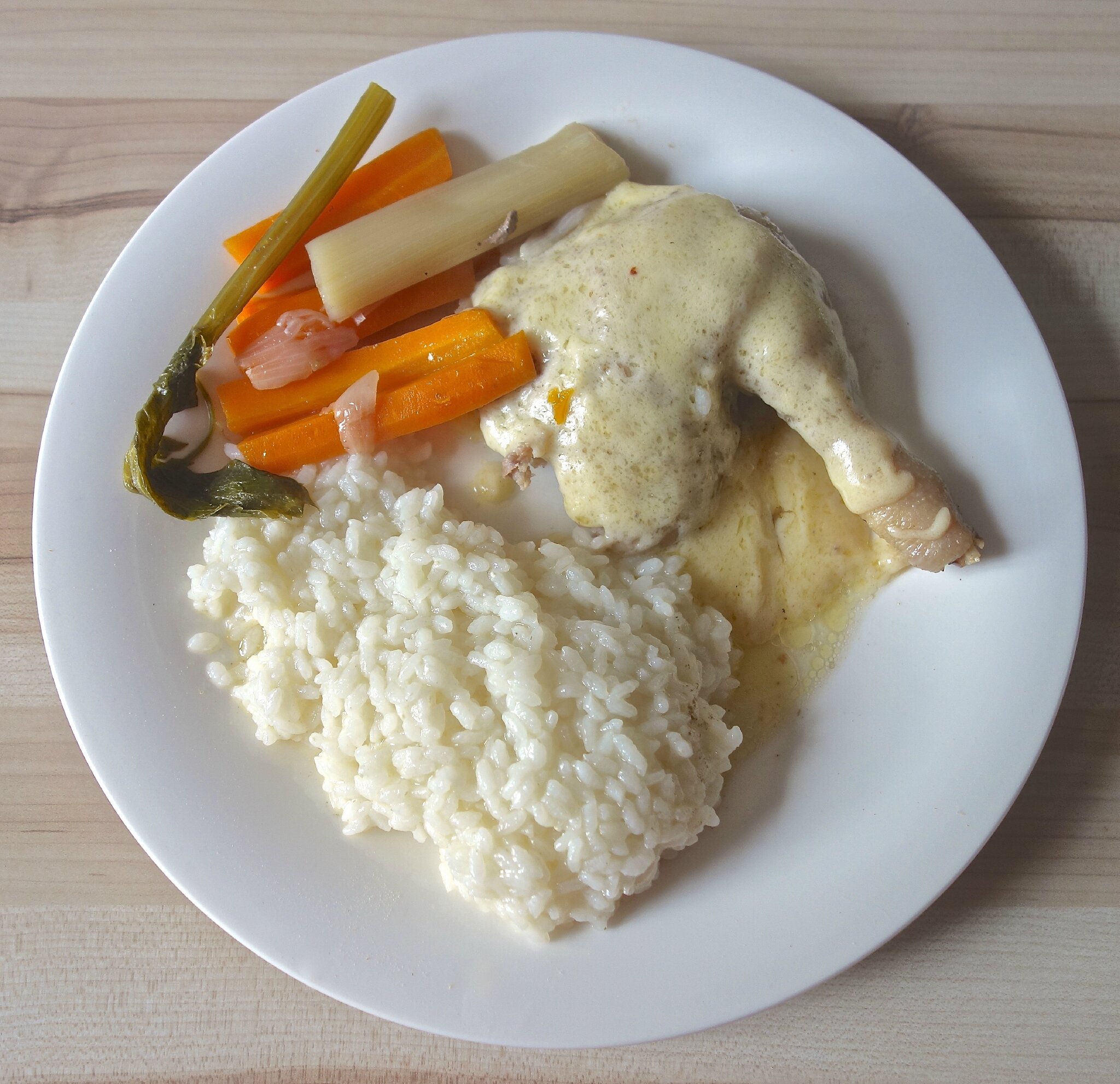 Soirée Poule au riz