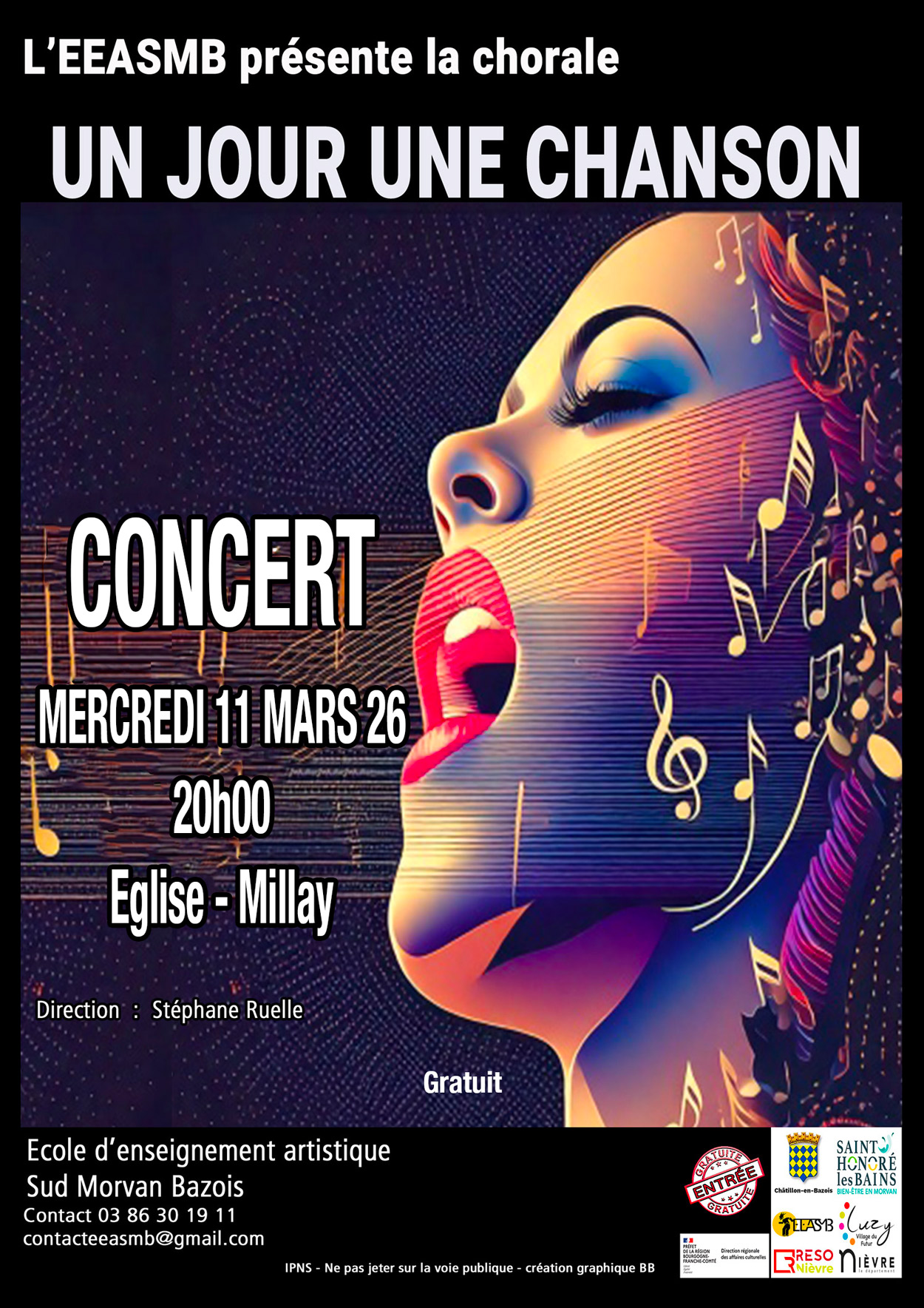 Concert chorale