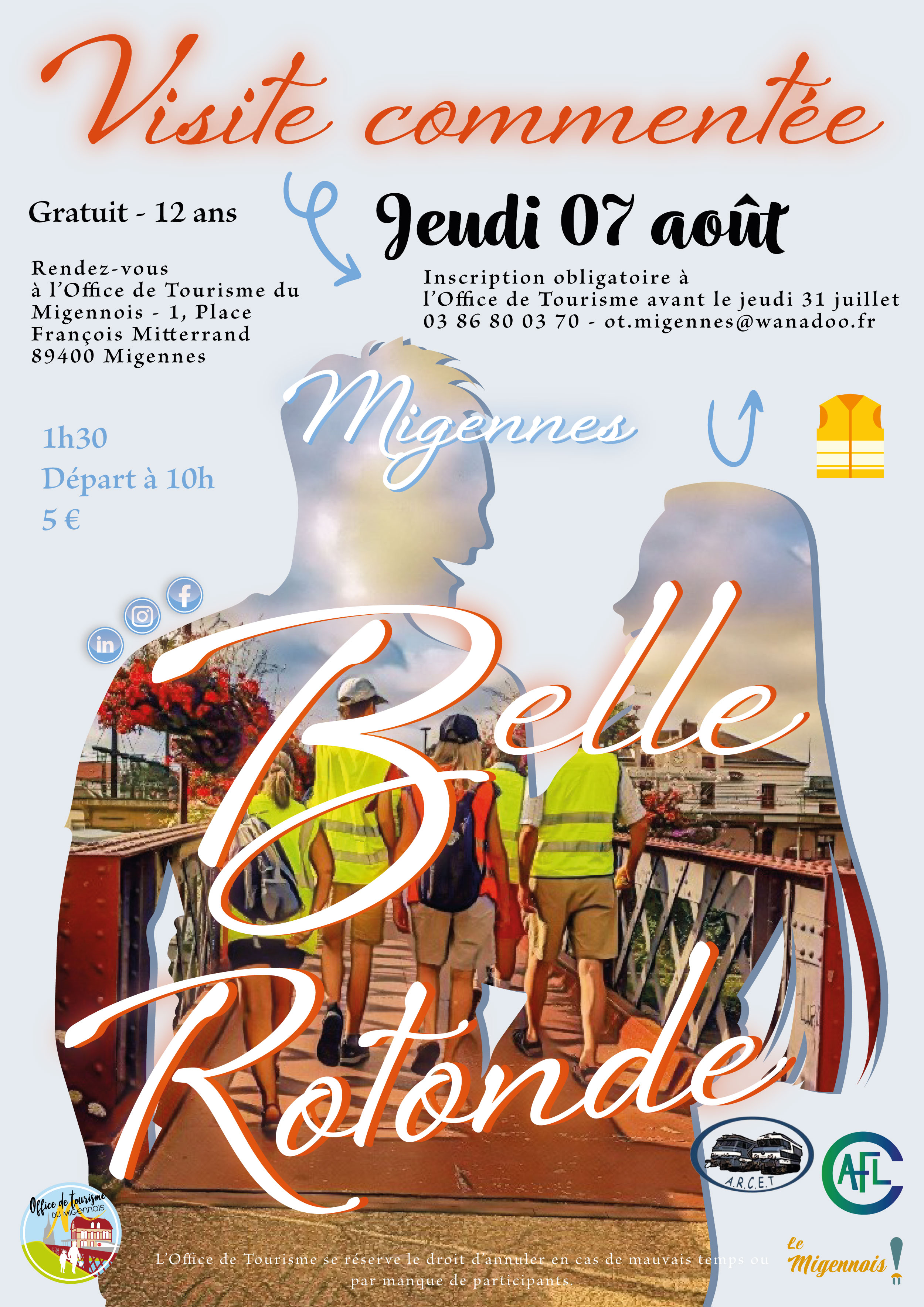 Affiche - Visite commentée Belle Rotonde
