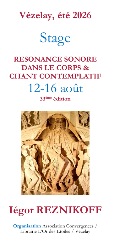 Résonance sonore dans le corps & chant contemplatif