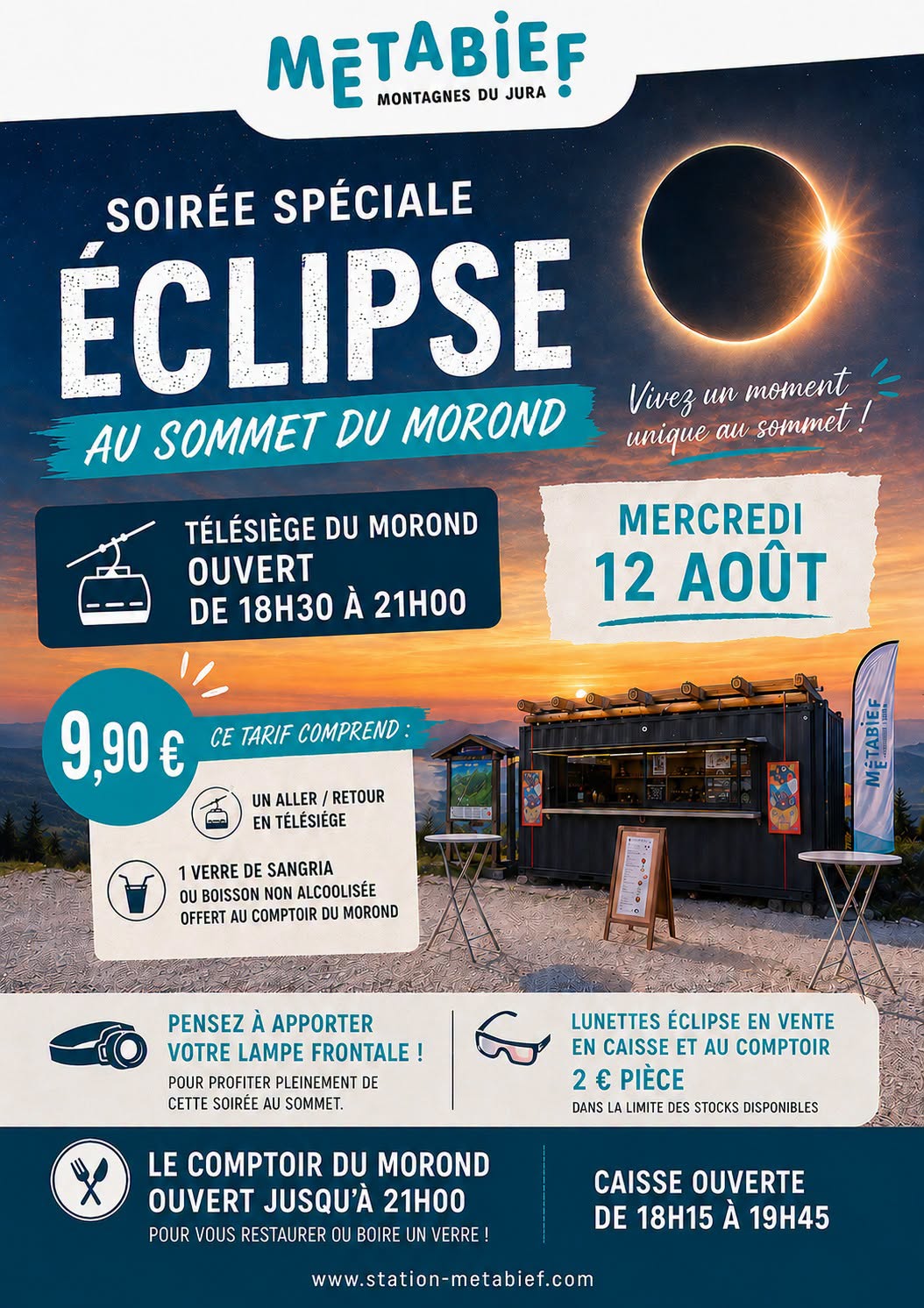 Soirée spéciale éclipse au sommet du morond