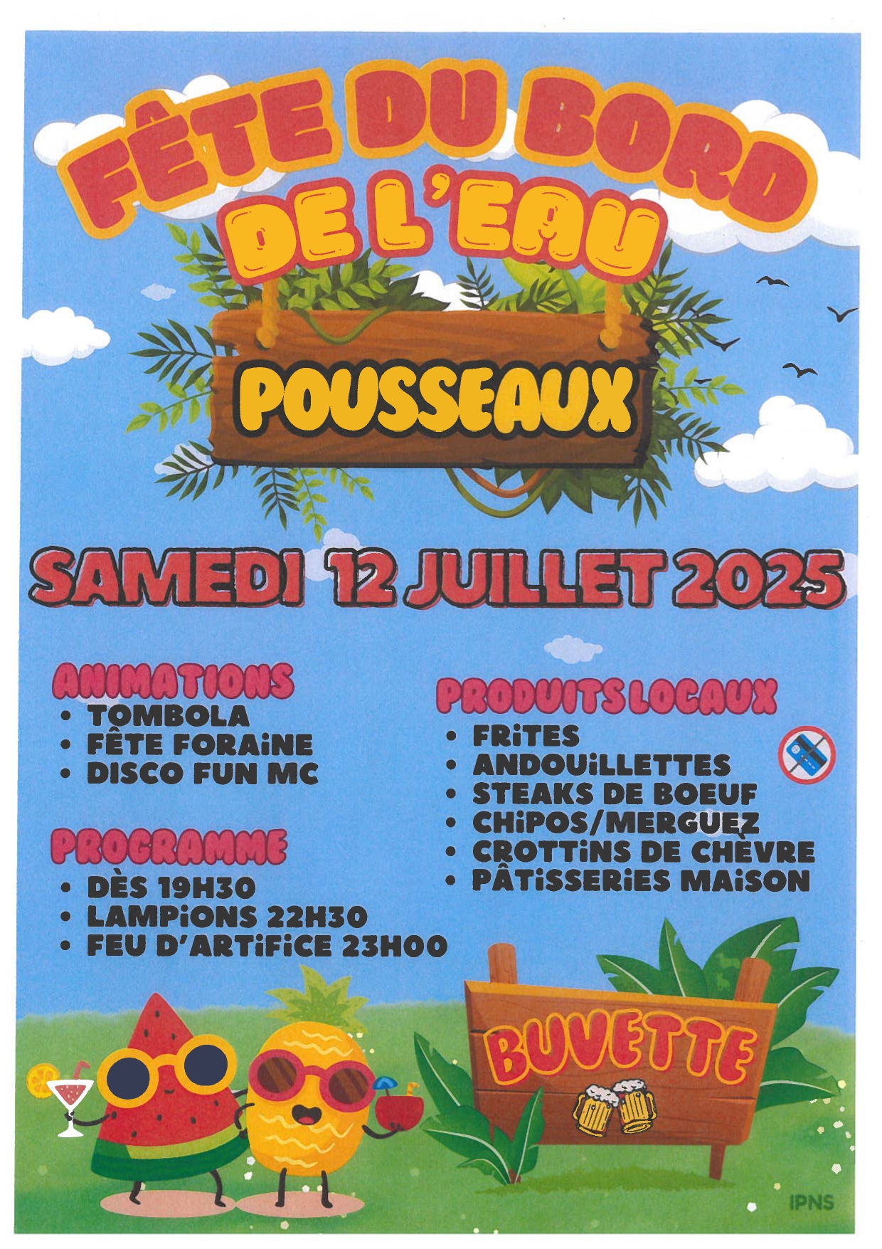 12 juillet 2025 fête bord de l'eau