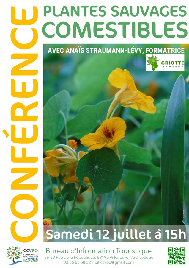 Conférence sur les plantes comestibles