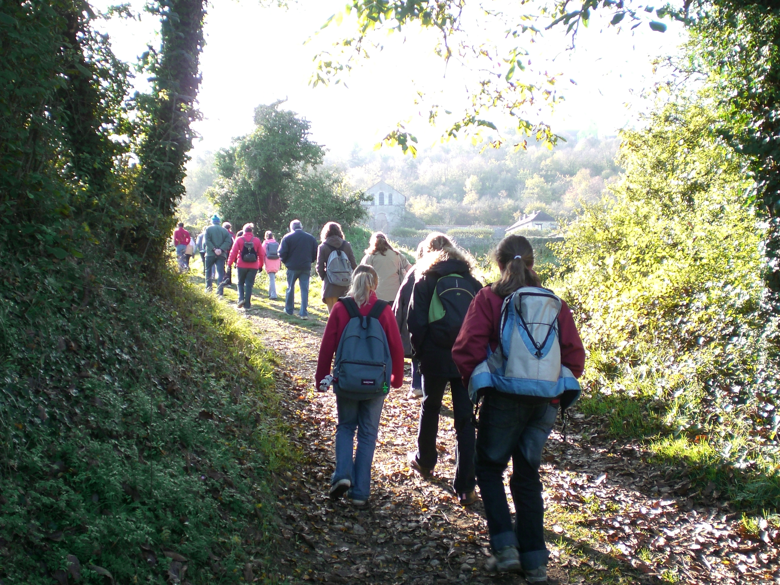 Vézelay, la marche historique