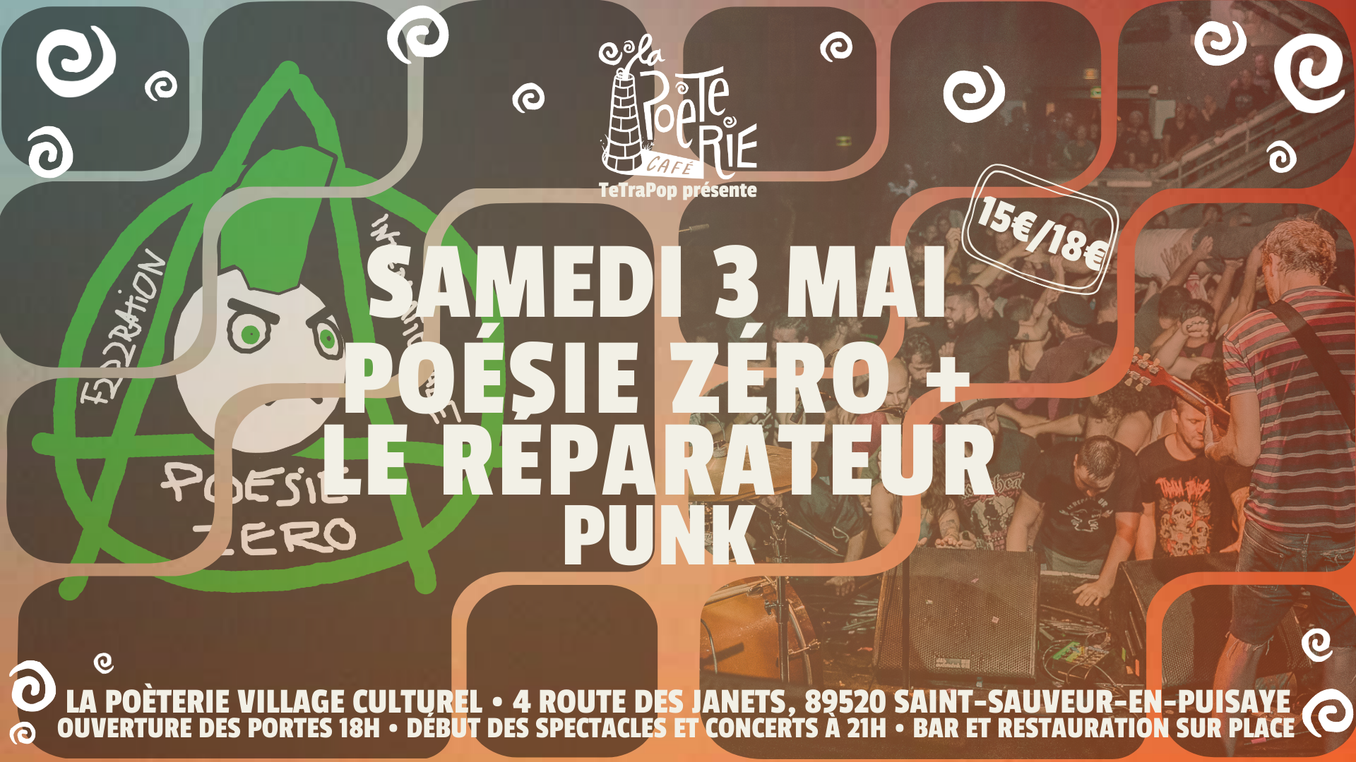 Poésie Zéro + Le Réparateur