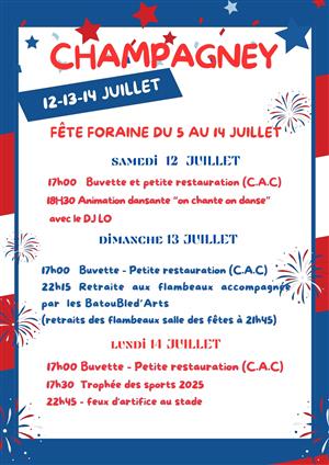 Fête Foraine de Champagney