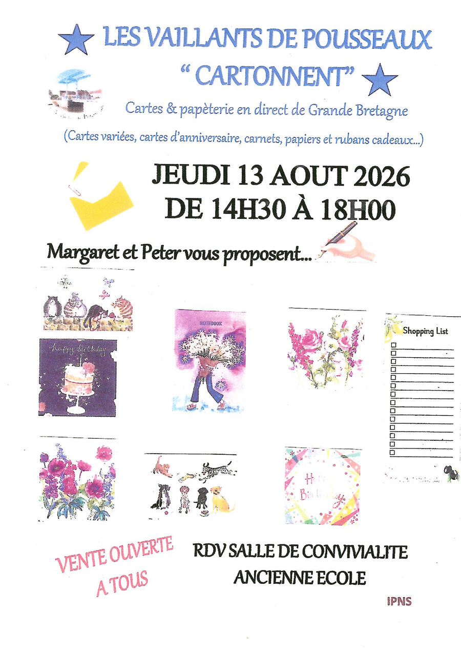 Les Vaillants de Pousseaux "cartonnent" !