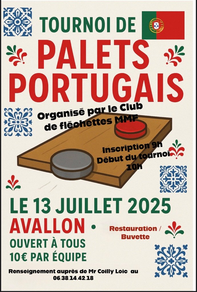 Tournoi de palets portugais