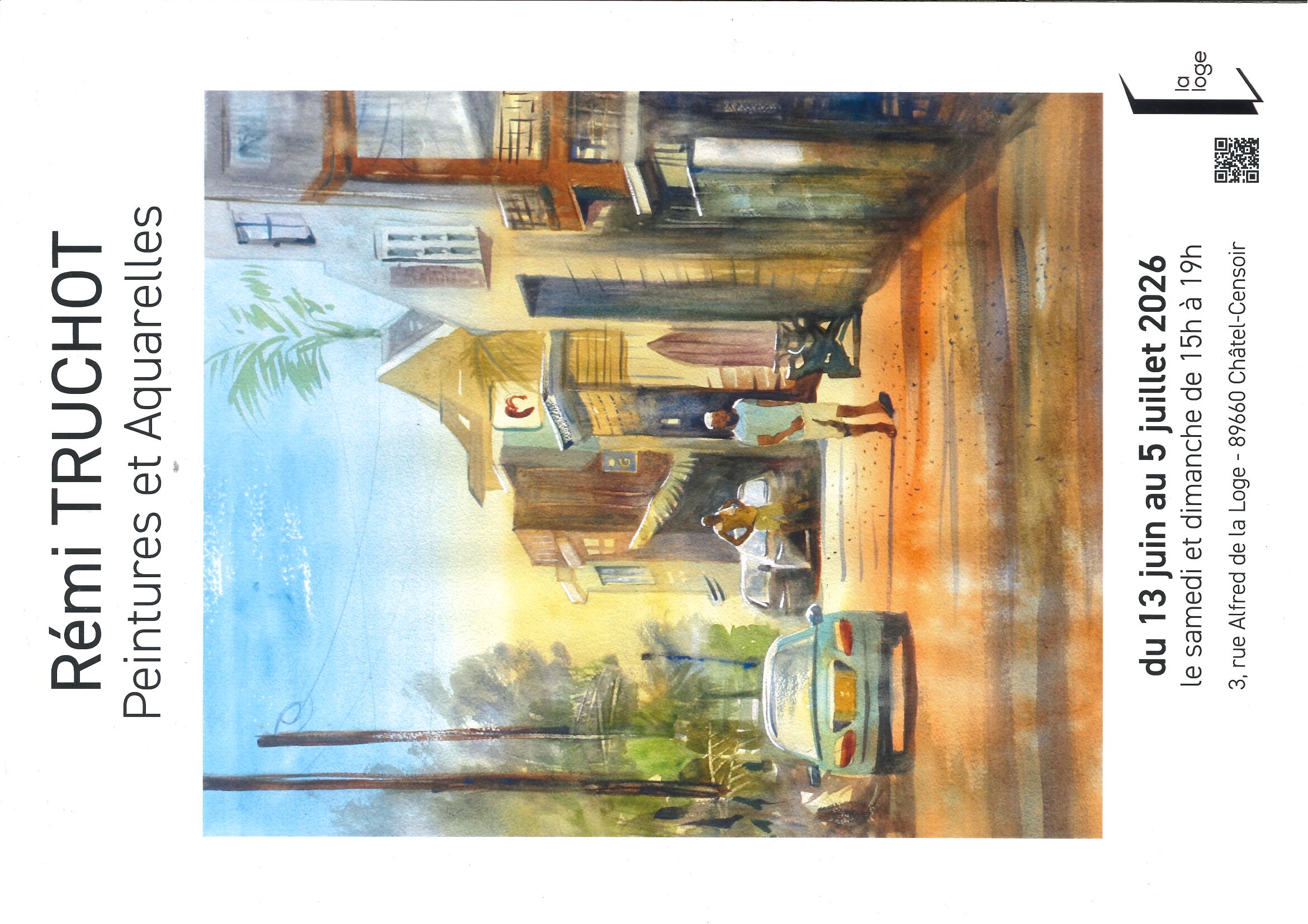 Rémi Truchot - Peintures et aquarelles