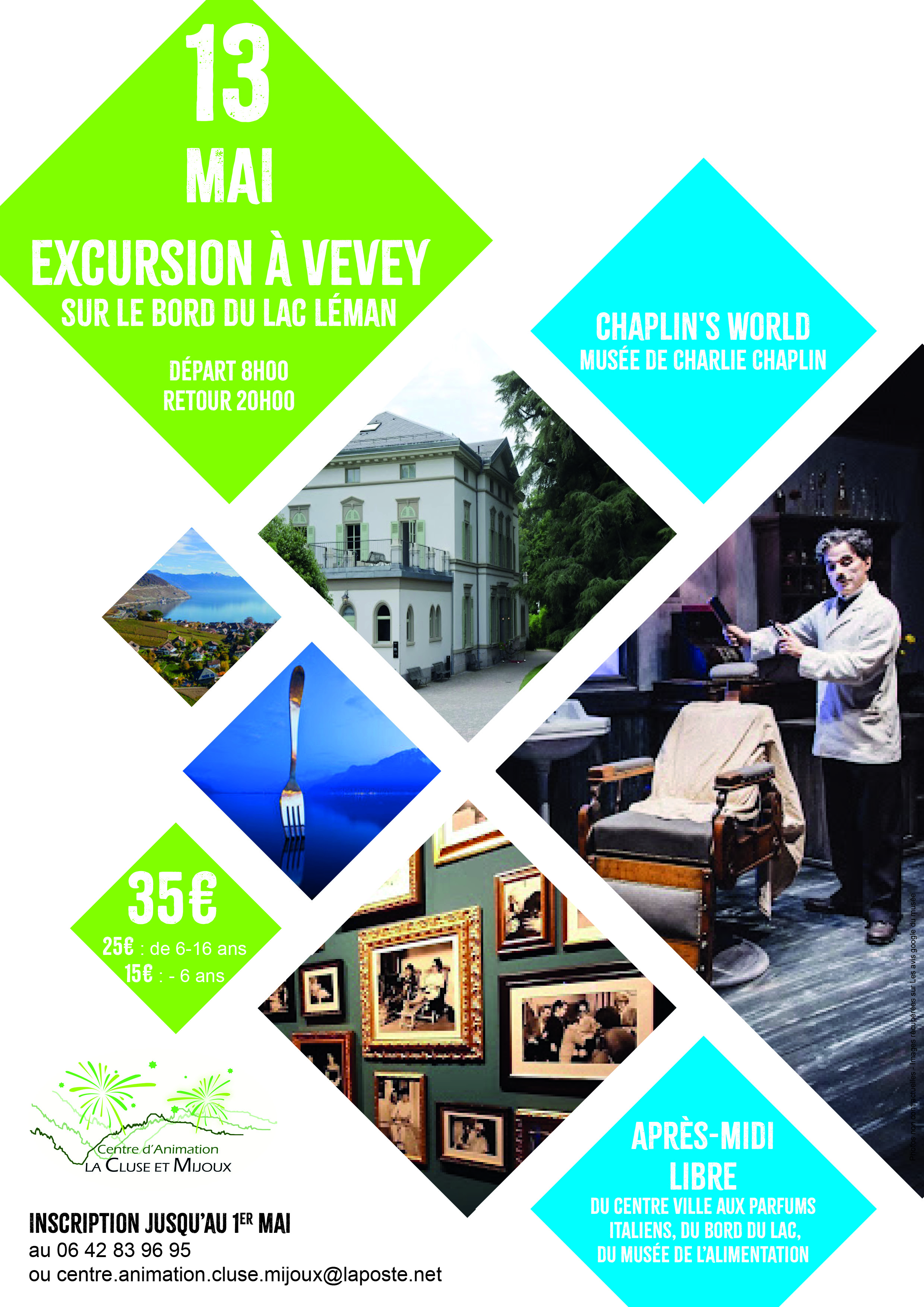 13 mai - sortie à Vevey - Pontarlier