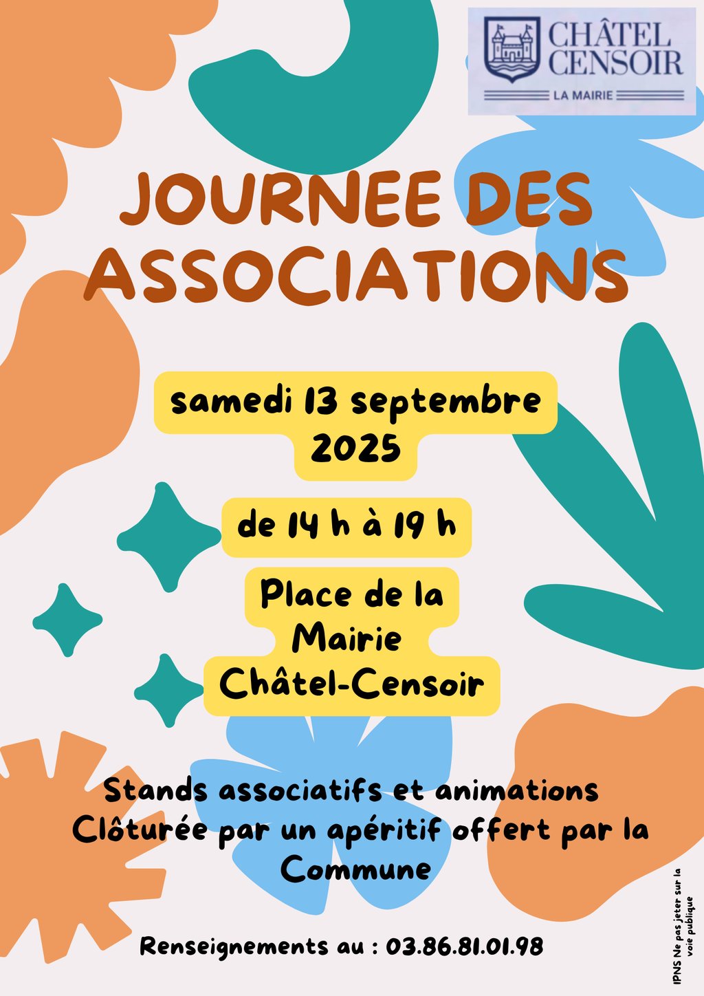 13 sept - Forum assos Châtel Censoir