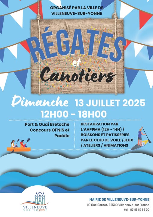Régates et Canotiers