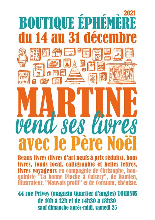 14-31 déc martine vend ses livres