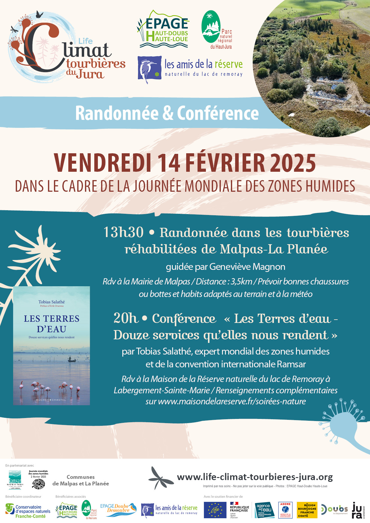14 fév - Rando et Conférences - Maison de la réserve
