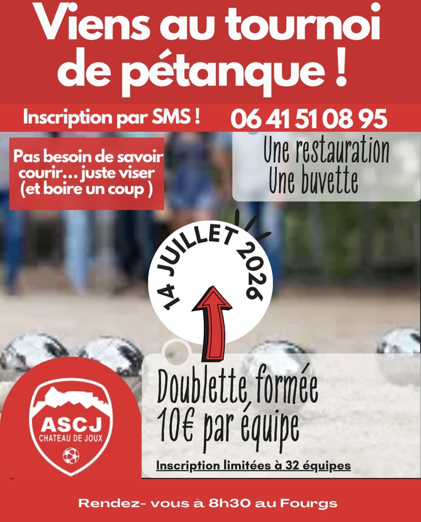 Concours de pétanque