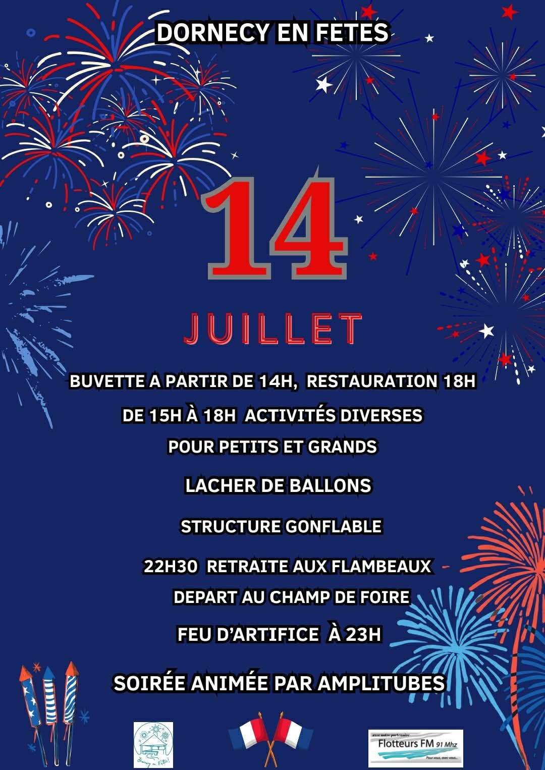 14 juillet 2025 Dornecy en fête