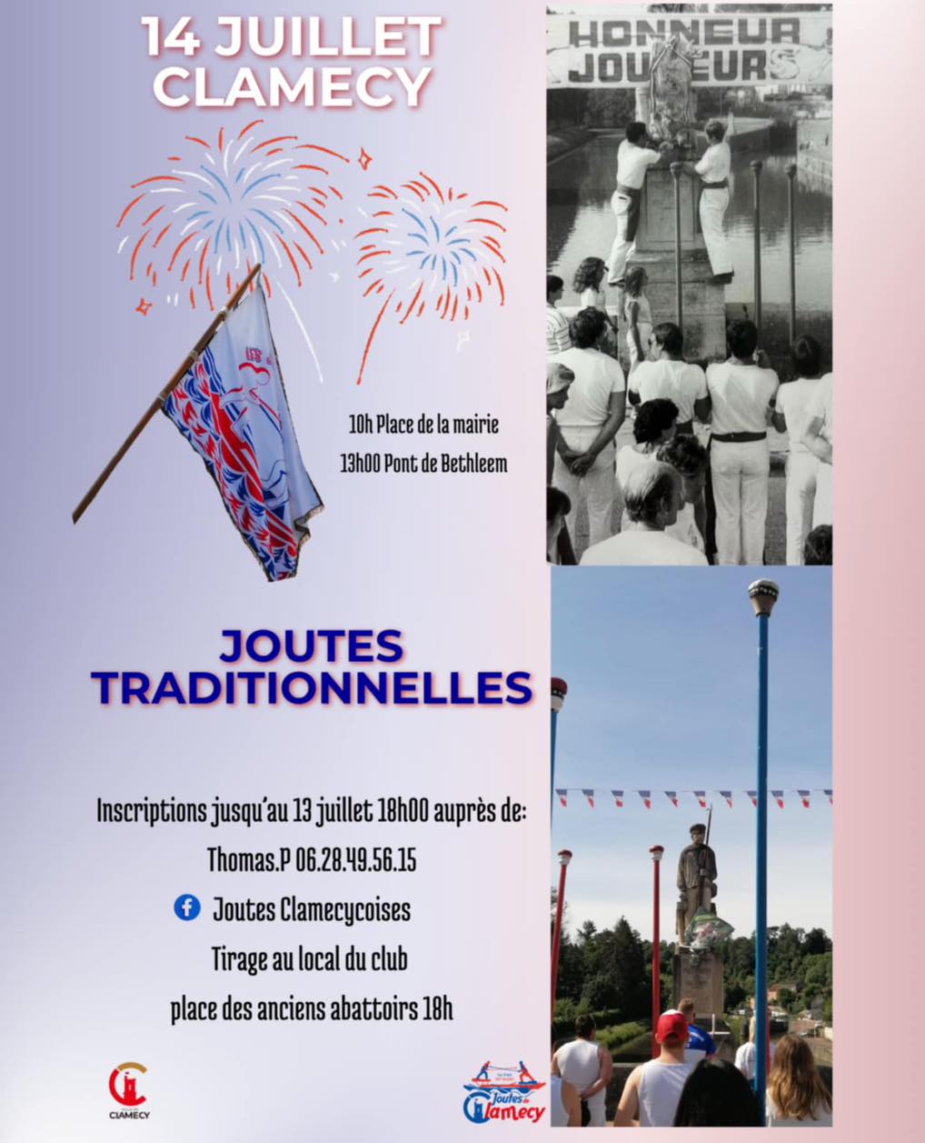 14 juillet 2025 joutes Clamecy