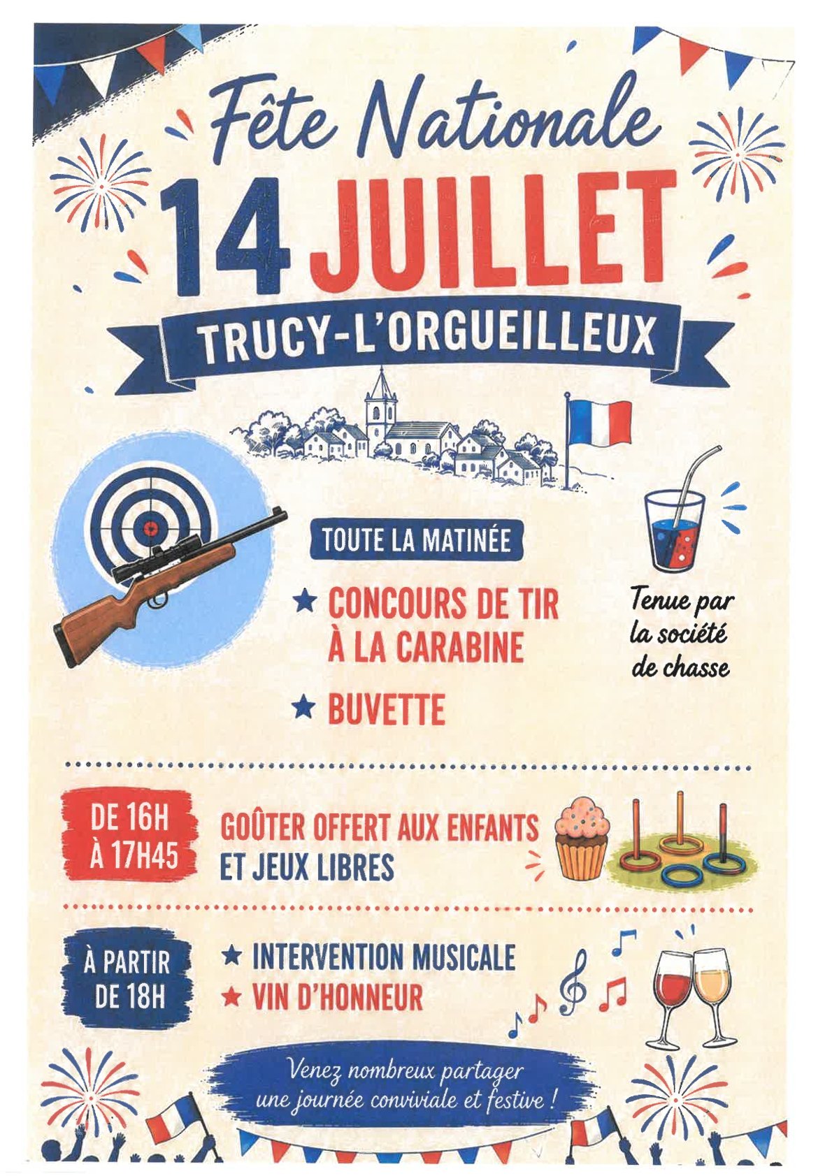 Fête nationale - Trucy-l'Orgueilleux