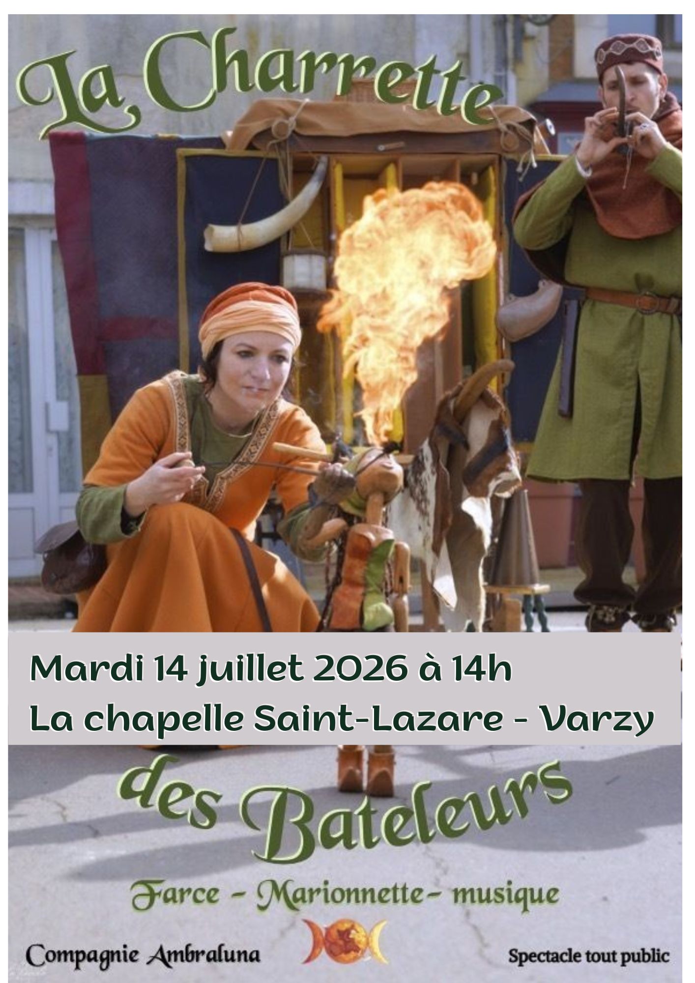 Spectacle "La Charrette des Bateleurs"